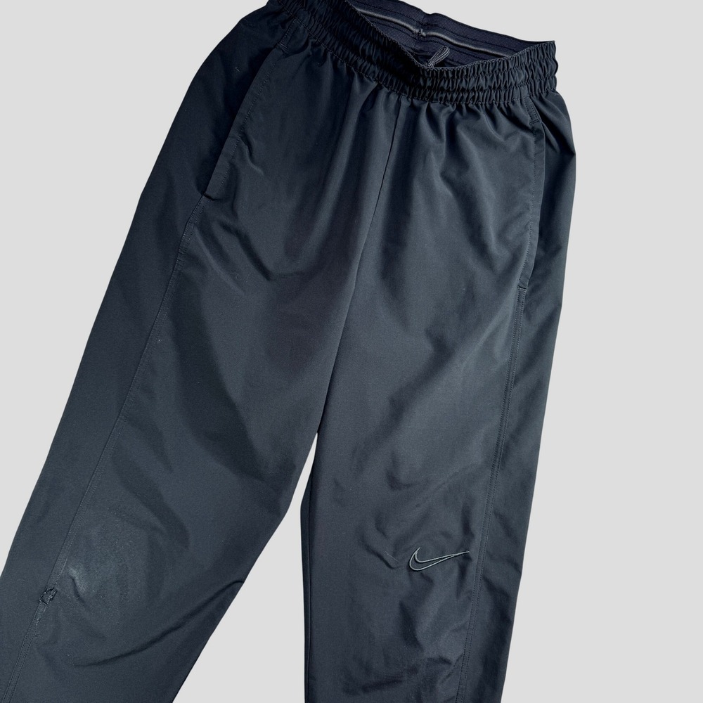 Nike DNA Woven Basketball Pants Mens S Black Zip Ankle Track Joggers DB1747